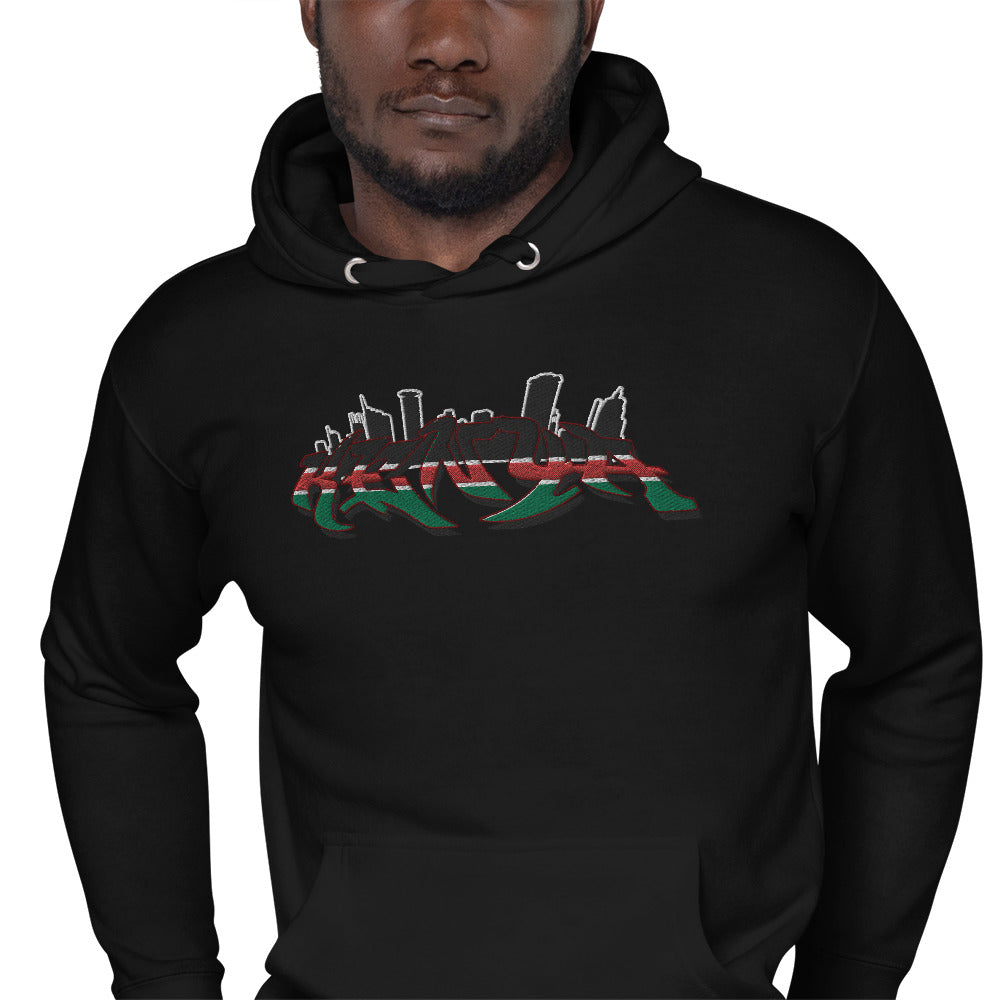 Nairobi Kenya Graffiti unisex hoodie